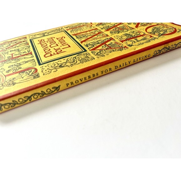 Proverbs for Daily Living by Johannes Troyer Peter Pauper Press - Picture 2 of 3